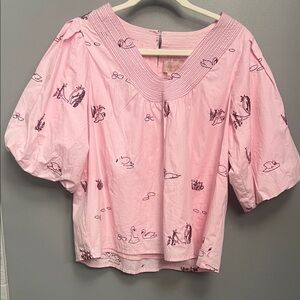 Pink Women's Top